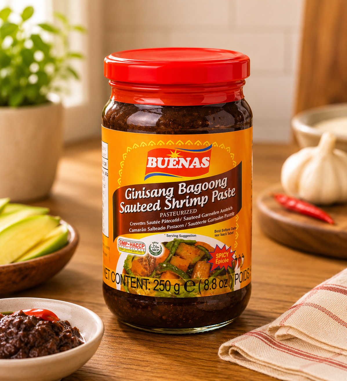 Buenas - Sauteed Shrimp Paste (Ginisang Bagoong) 250g