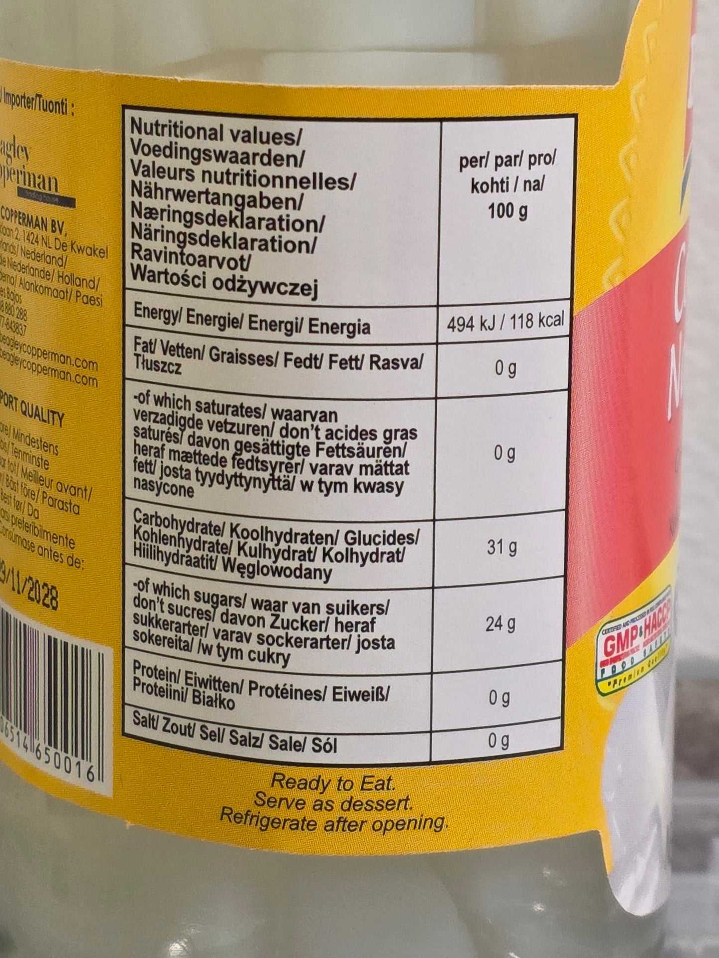 Buenas - Coconut Gel White 340g