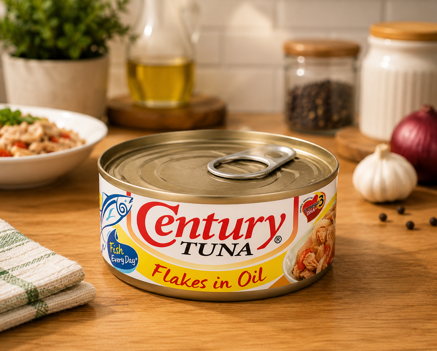 Century Tuna - Flakes in Oil 180g