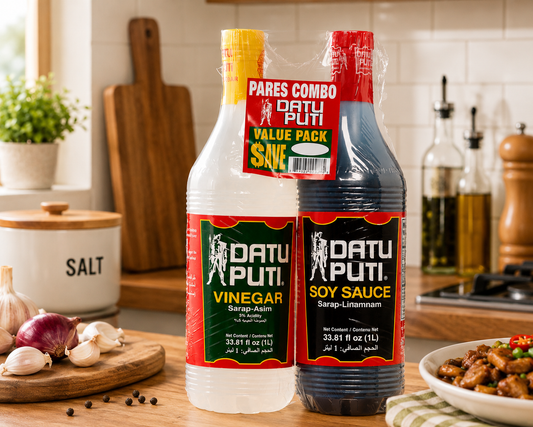 Datu Puti - Soy Sauce + Vinegar Value Pack 1L
