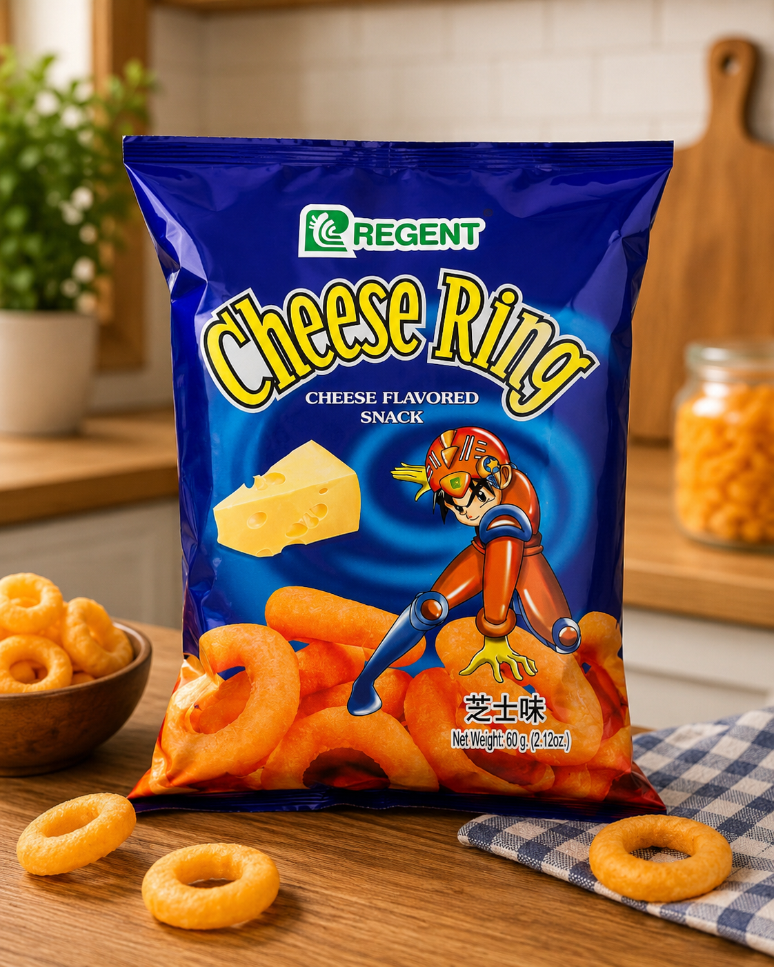 Regent - Cheese Rings 60g