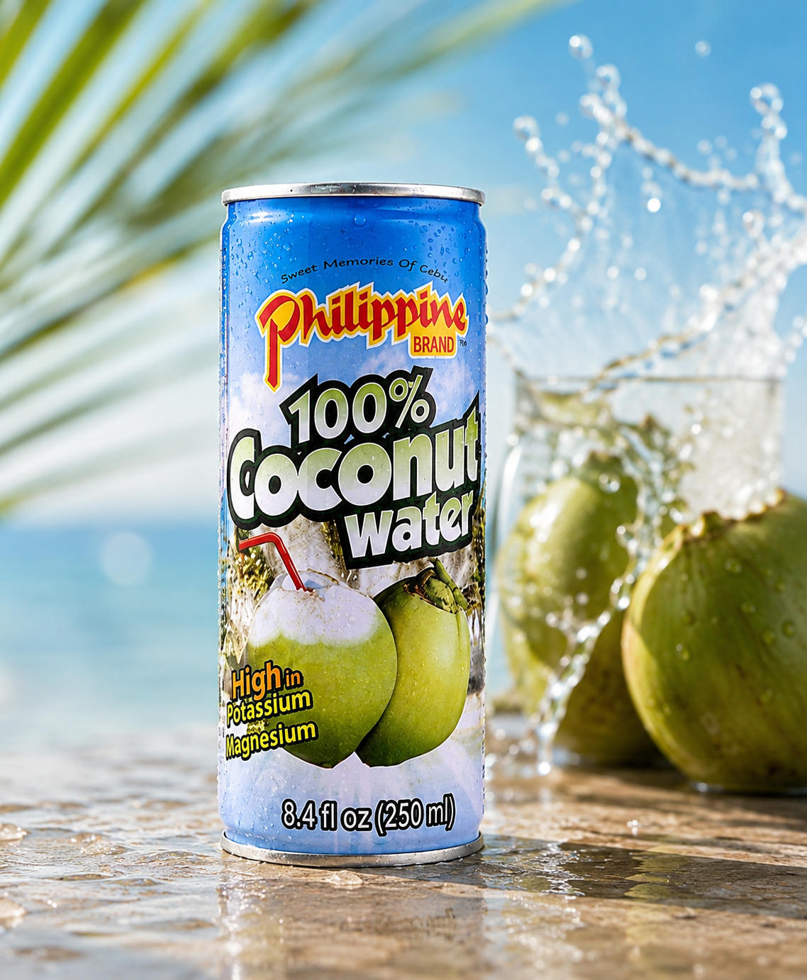 Philippine Brand - 100% Coconut Water 250ml