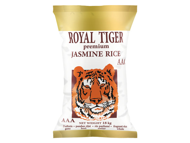 Royal Tiger - Jasmine Rice (Fragrant Rice) 18kg