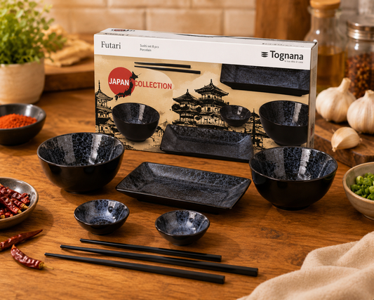Tognana - Futari 8-Piece Porcelain Sushi Set