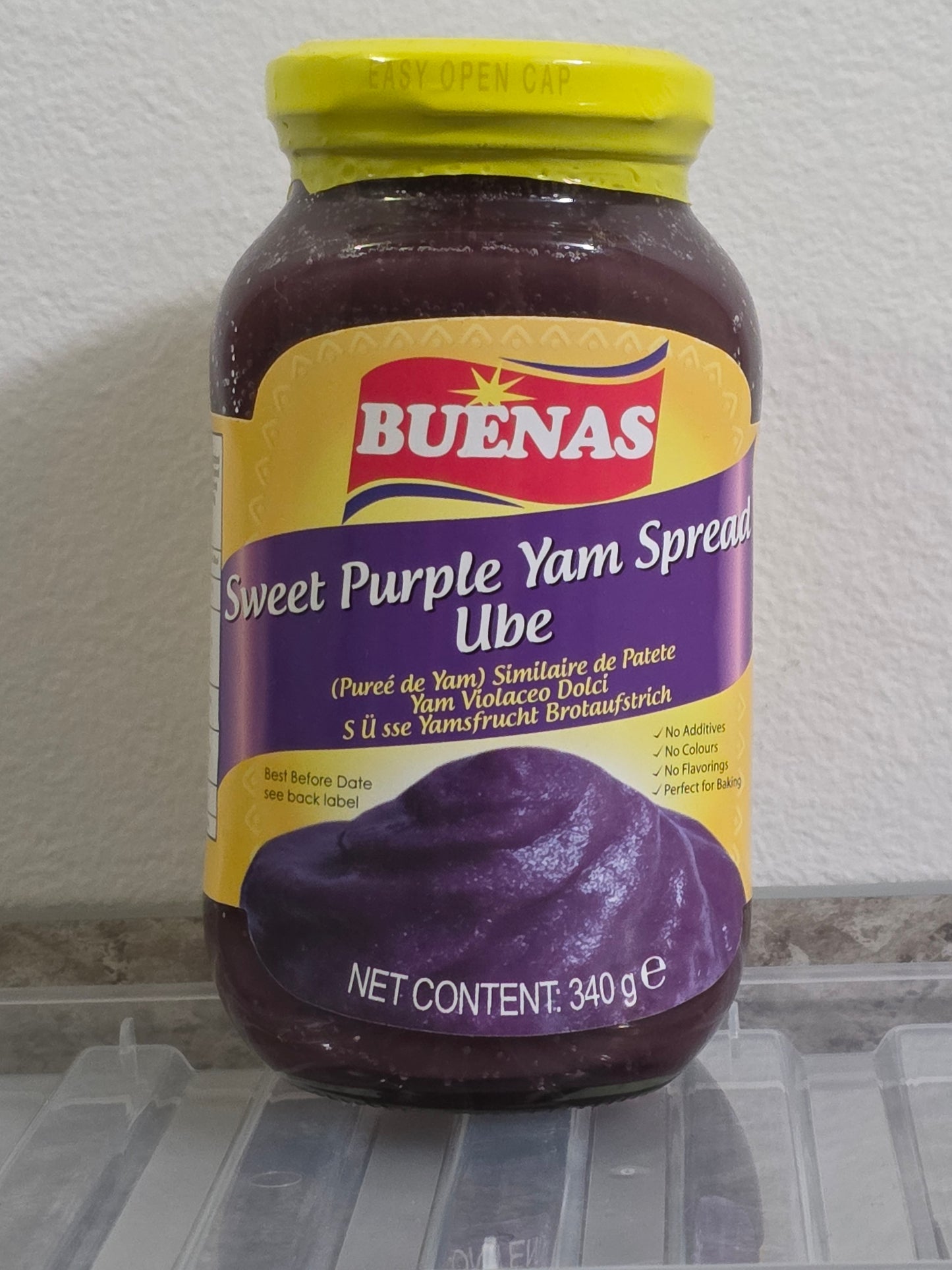 Buenas - Sweet Purple Yam (Ube) Spread 340g