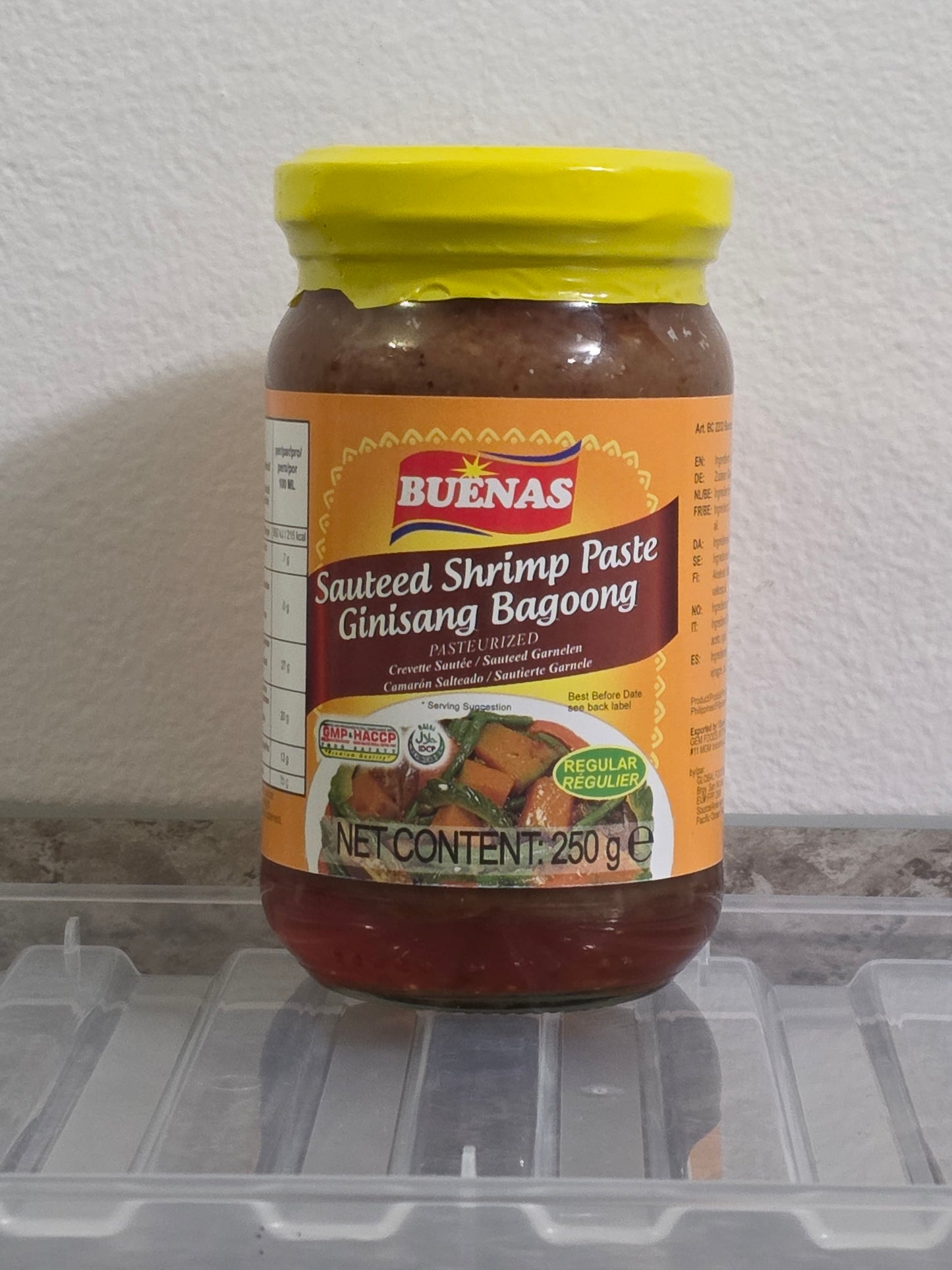 Buenas - Sauteed Shrimp Paste (Ginisang Bagoong) 250g
