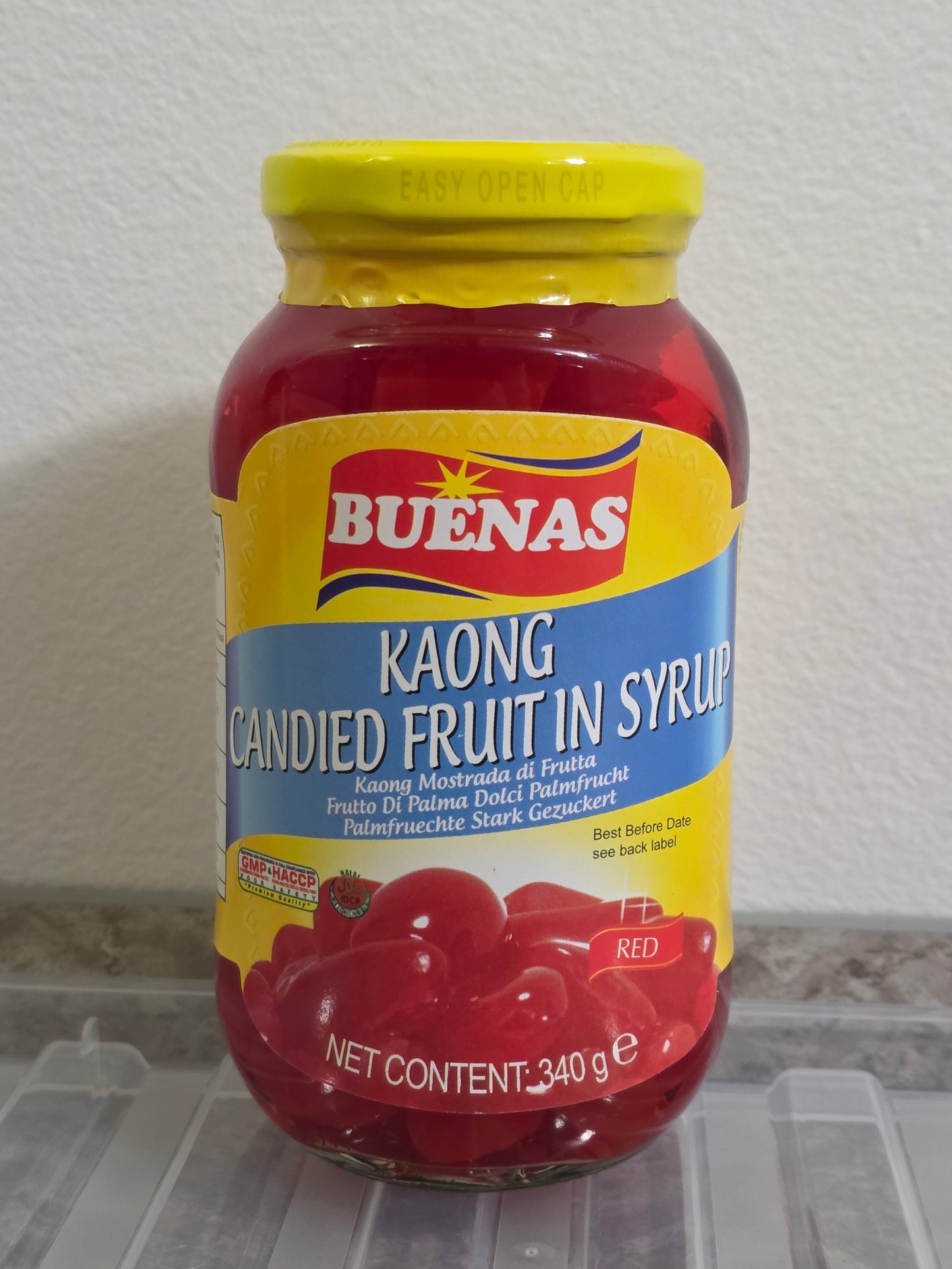 Buenas - Kaong Palm Fruit Red Jar 340g