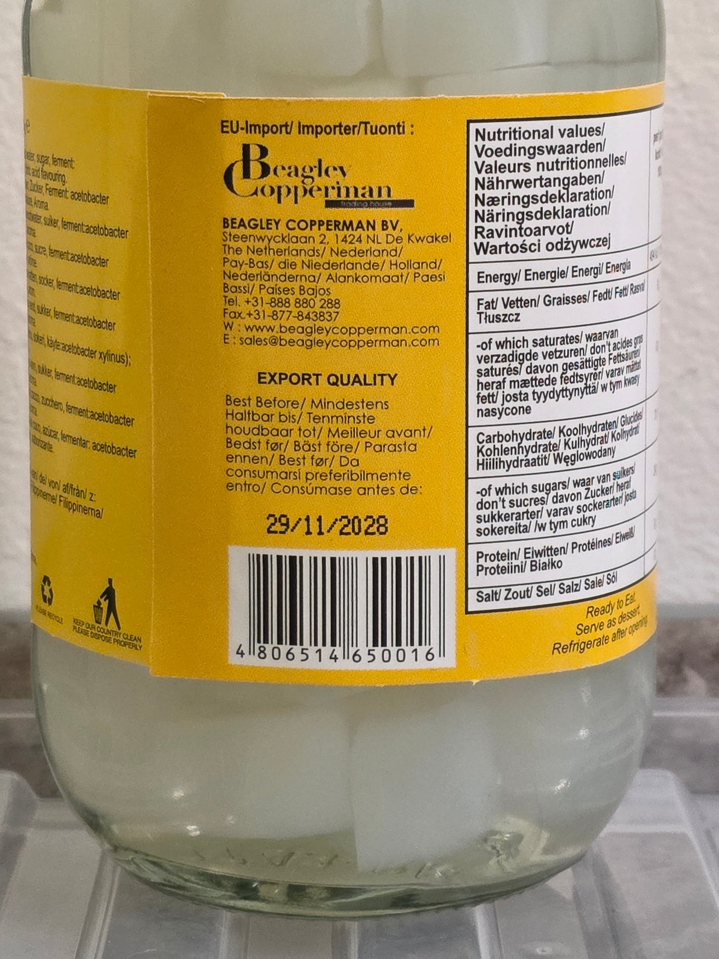 Buenas - Coconut Gel White 340g
