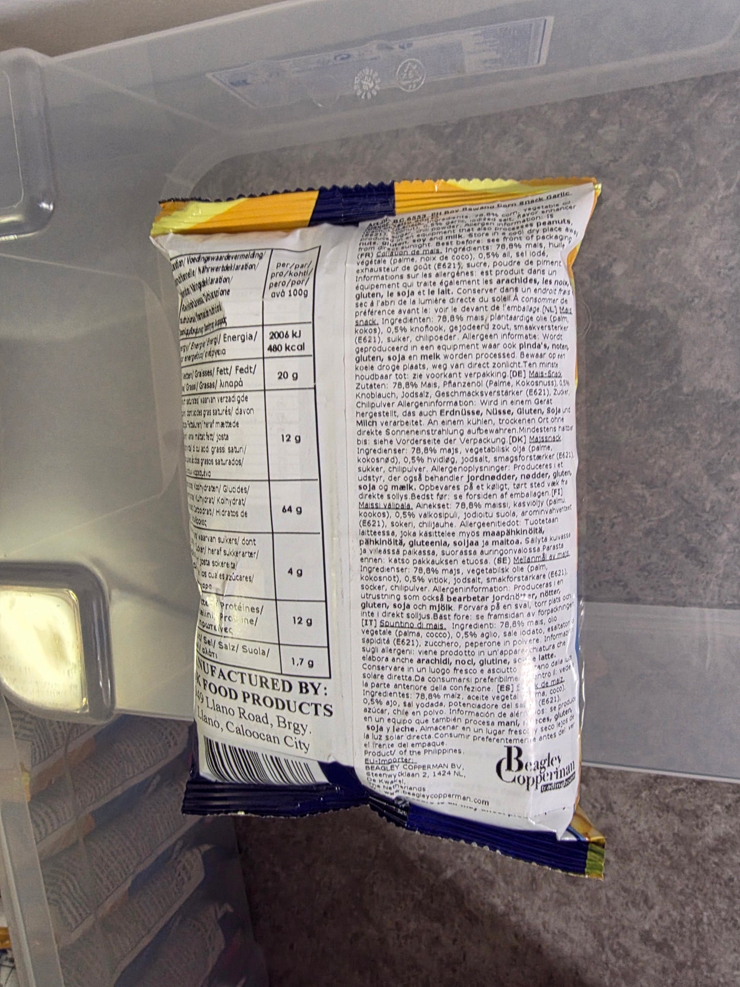 Boy Bawang - Corn Snack Garlic 90g